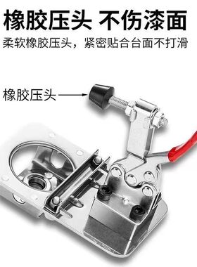 木工35MM铰链开孔器橱柜门板合页打孔定位器铰链钻孔安装辅助工具