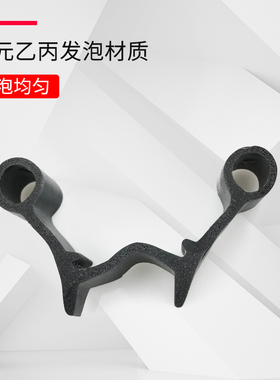 冷库门密封条双孔U型专用保温防尘密封条冷库平移门门边皮条胶条