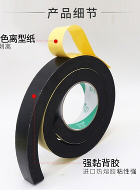 新品手动自动喷砂机配件门边密封胶条海绵条自粘型带背胶安装方便