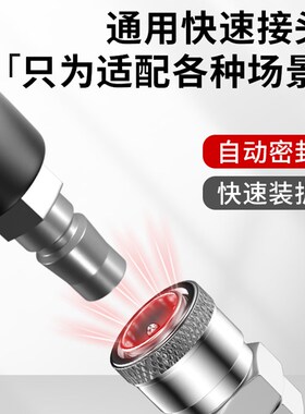 高压吹尘枪除尘气泵吹灰喷枪货车加气风枪加长气管枪气动工具配件