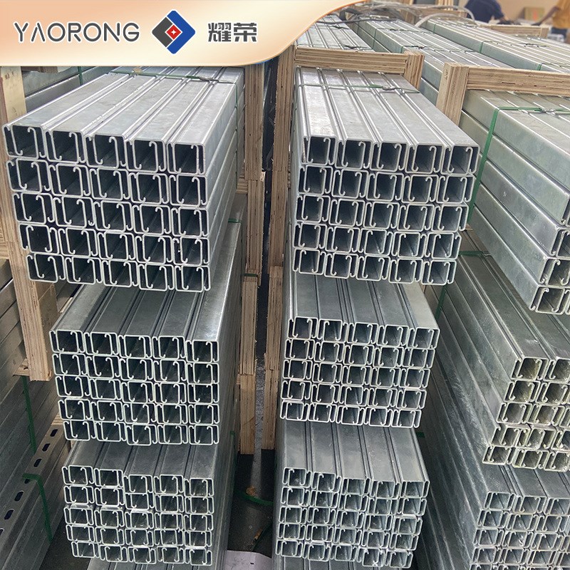 厂家供应4141热镀锌槽钢 双内卷槽钢C型钢 承接项目 量大价优 - 图1