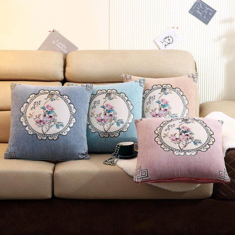 雪尼尔抱枕床头靠垫床上靠背垫客厅沙发靠枕抱枕套腰枕座椅靠背枕,淘宝优惠券,粉丝福利购,淘宝优惠卷