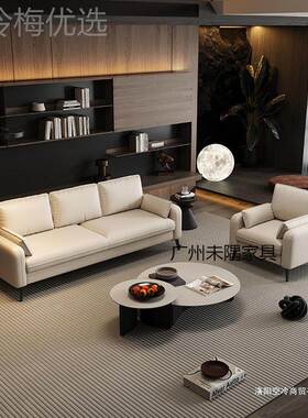 轻三沙发小户型客厅简约双人人公寓服装奢LZF出租屋休息区接待店