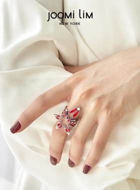 JOOMiLiM茱蜜周深同款星空彩色戒指套组女商场同款高级感时尚送礼