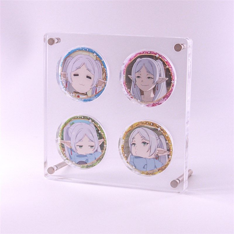 谷的Time 现货 徽章吧唧砖相框 58 75mm 谷美收纳展示亚克力支架,淘宝优惠券,粉丝福利购,淘宝优惠卷