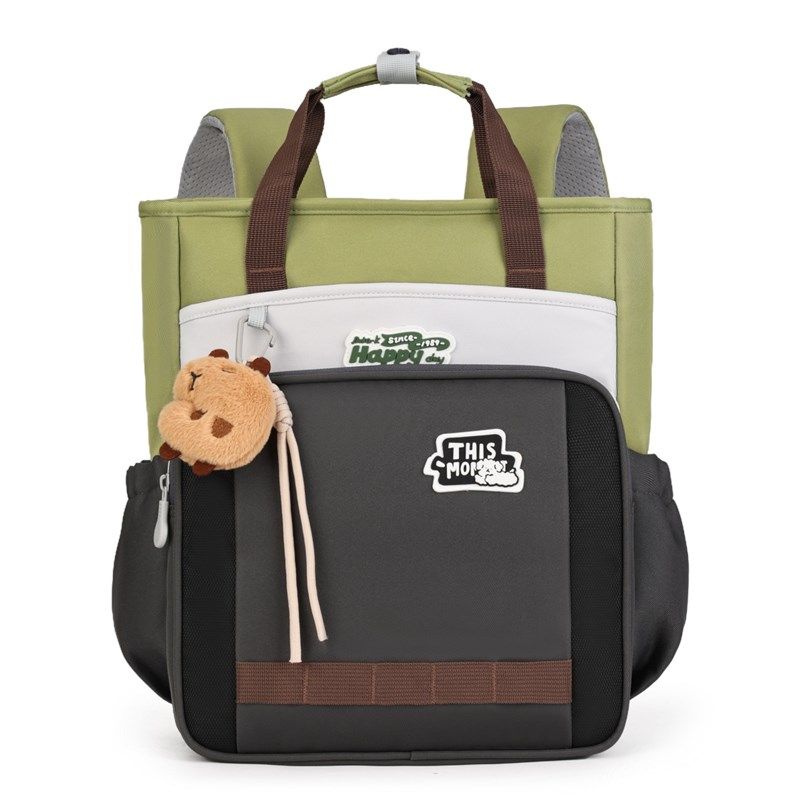 小学生补习袋男女孩轻便作业书包儿童补课包手提拎双肩背美术袋,淘宝优惠券,粉丝福利购,淘宝优惠卷