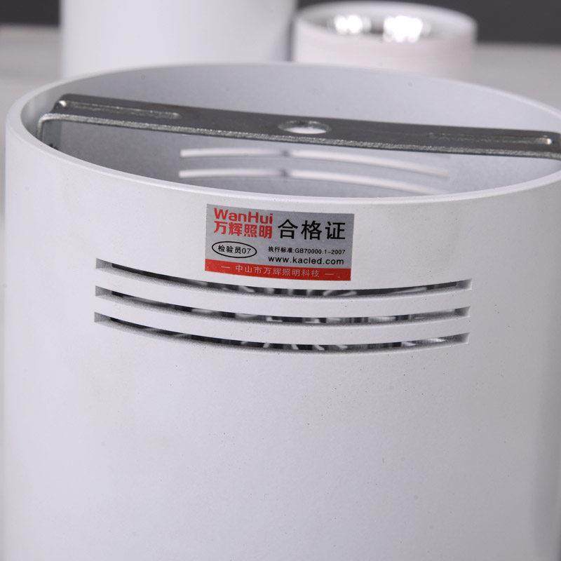 明装筒灯led圆形黑色COB吸顶式4寸5寸6寸8寸射灯北欧家用过道吊线,淘宝优惠券,粉丝福利购,淘宝优惠卷