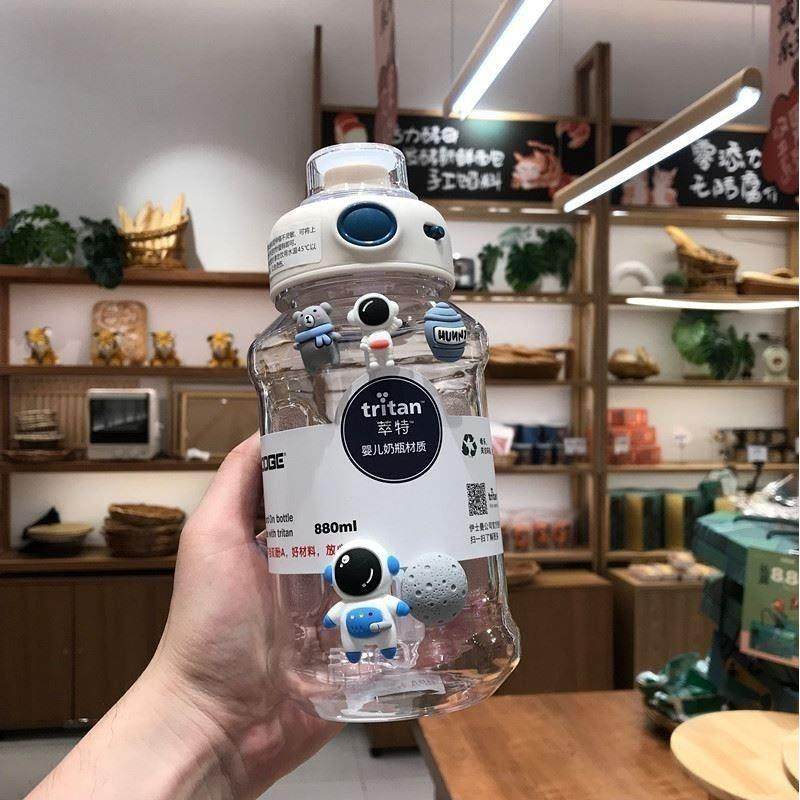 进口tritan儿童水杯大容量夏季耐高温吸管杯子男女学生运动水壶,淘宝优惠券,粉丝福利购,淘宝优惠卷