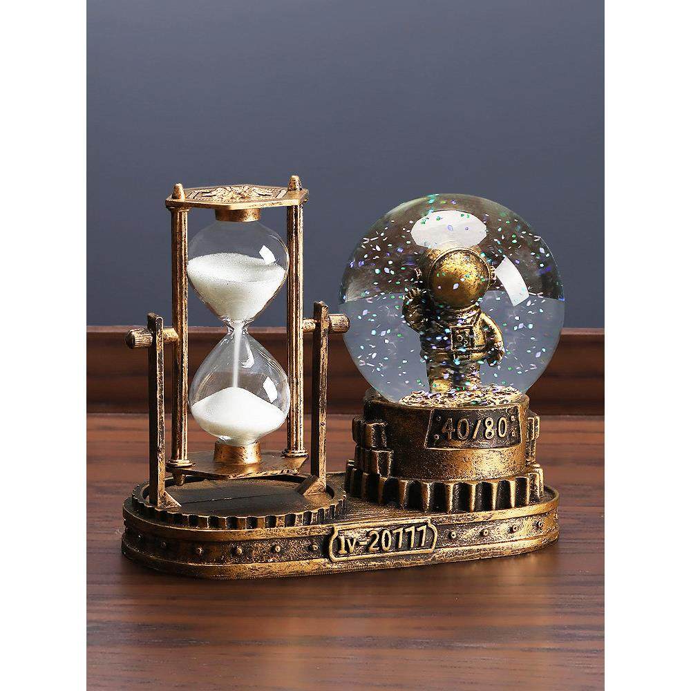 北欧现代摆件轻奢创意个性沙漏计时器电视酒柜书房办公桌客厅摆件,淘宝优惠券,粉丝福利购,淘宝优惠卷