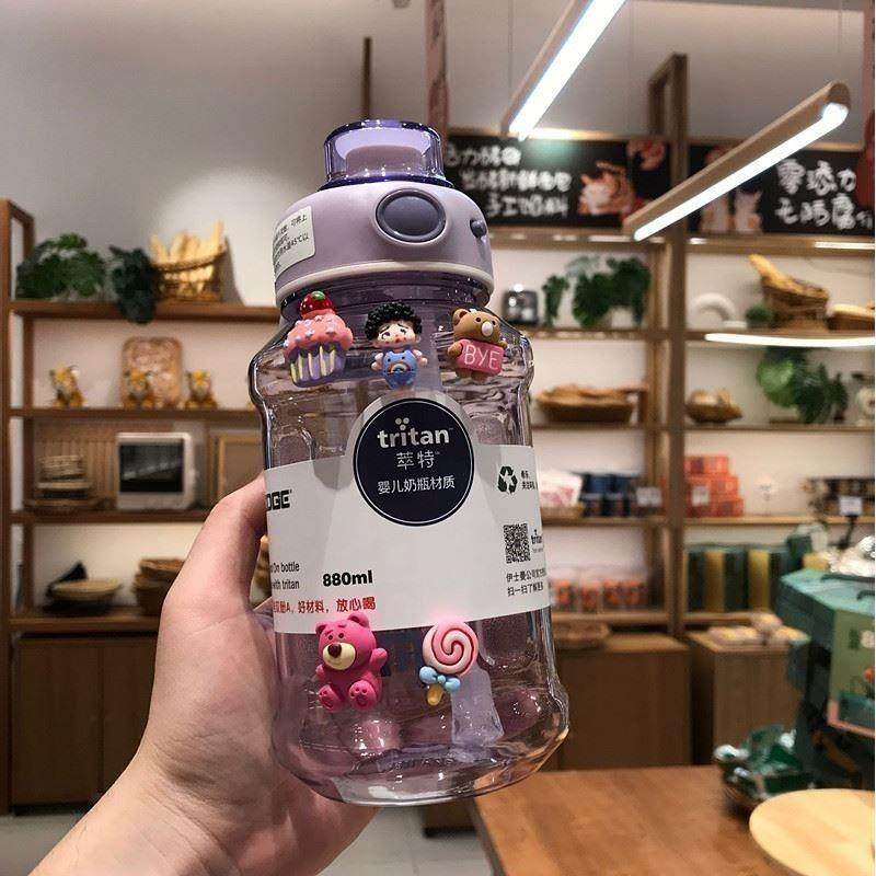 进口tritan儿童水杯大容量夏季耐高温吸管杯子男女学生运动水壶,淘宝优惠券,粉丝福利购,淘宝优惠卷