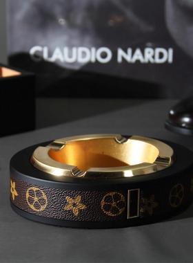 现代样板间洋酒水吧台茶几客厅雪茄托盘组合套件装饰软装饰品摆件