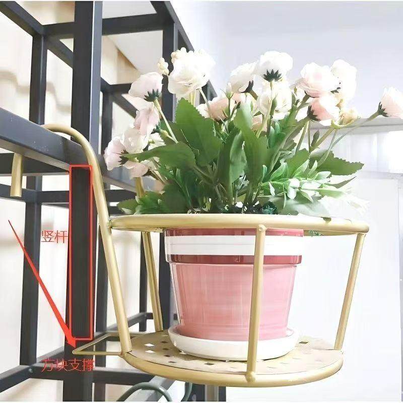 特大栏杆多肉绿萝花架子室内置物架阳台花架家用铁艺悬挂花盆挂架,淘宝优惠券,粉丝福利购,淘宝优惠卷