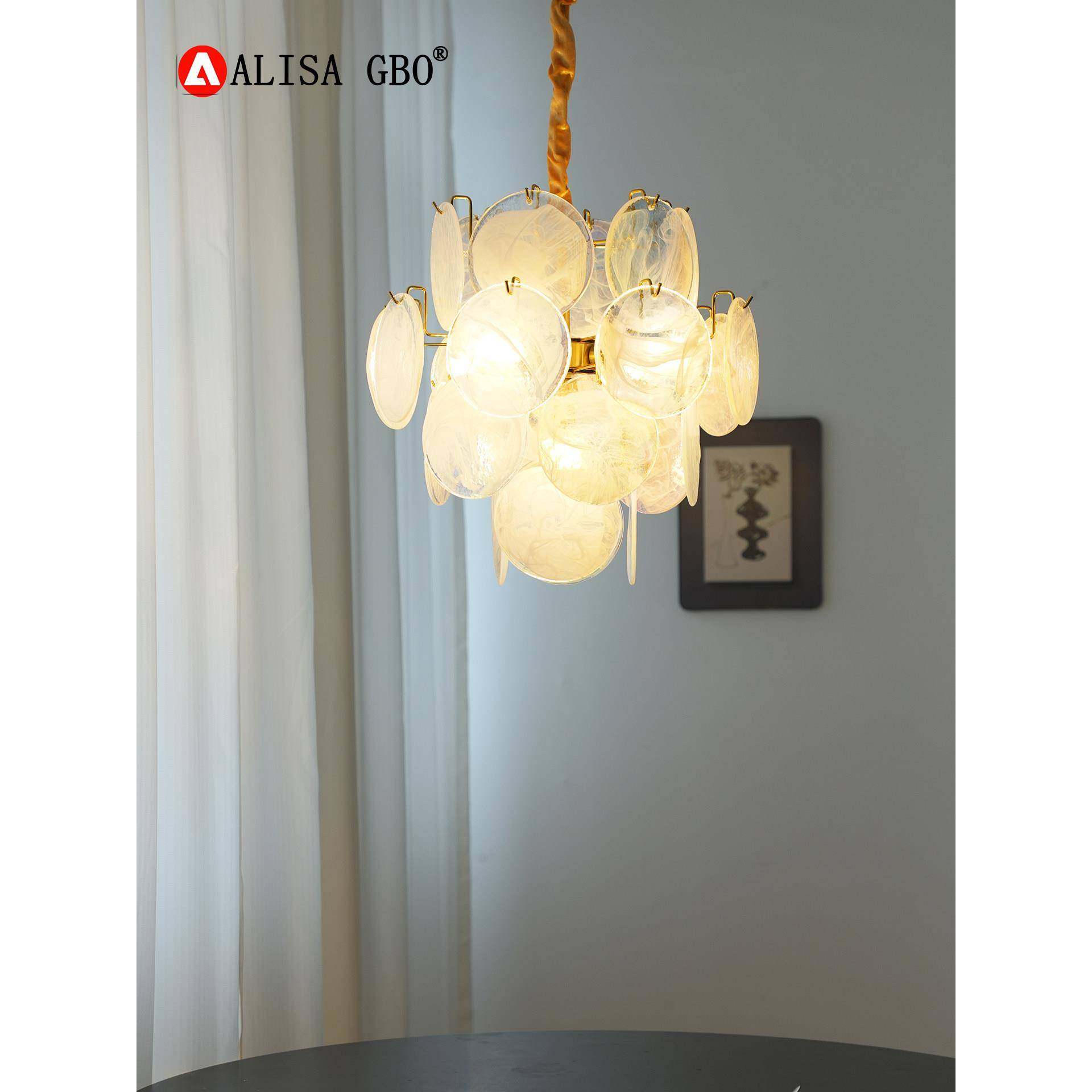 爱丽莎意大利murano手工玻璃餐厅吊灯法式中古覆古客厅卧室灯具,淘宝优惠券,粉丝福利购,淘宝优惠卷