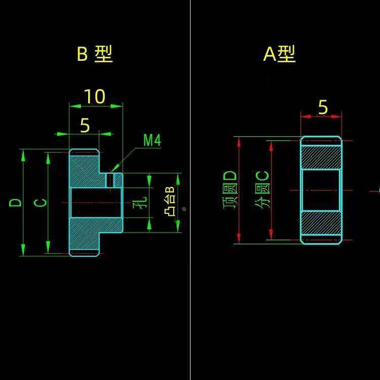 定制加工0.5模80-99钢齿轮电机圆柱直齿轮硬碳标准件DIY国产配件,淘宝优惠券,粉丝福利购,淘宝优惠卷