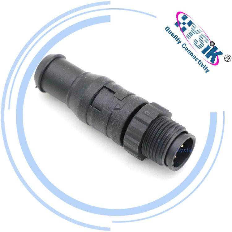 NMEA 2000 T型连接器 5芯 M12 A编码 一公转两母 防水转接头 - 图1