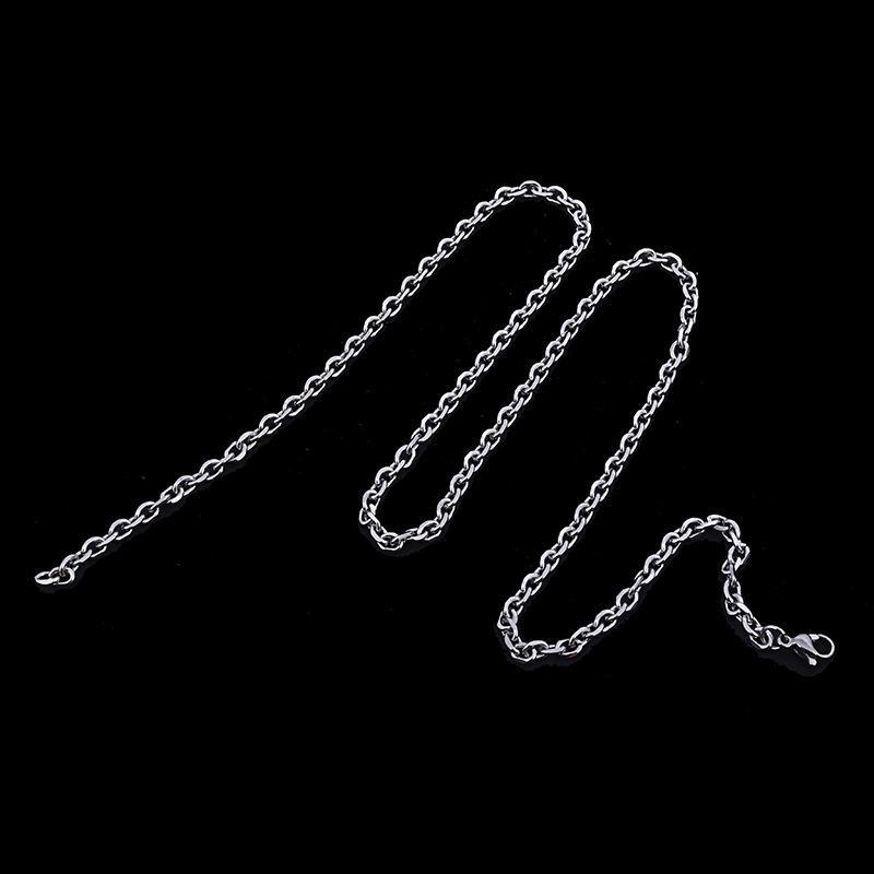 无吊坠裸链项链饰品简约时尚服装细链diy男士配链外贸韩国配件 - 图0