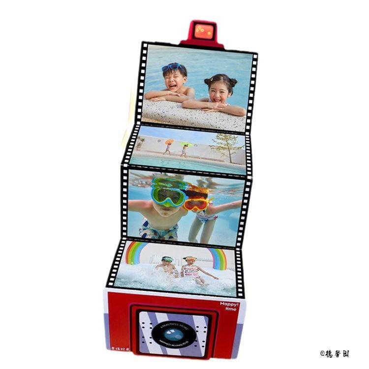 机关卡可爱相框贴纸相册幼儿园立体折叠礼品趣味机关卡片成长装饰,淘宝优惠券,粉丝福利购,淘宝优惠卷