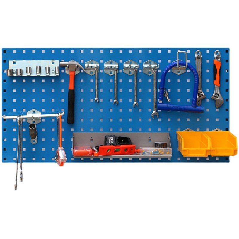 Square hole hole plate hook hardware tool rack display rack tool hanging plate hanging rack square hole pen holder hook