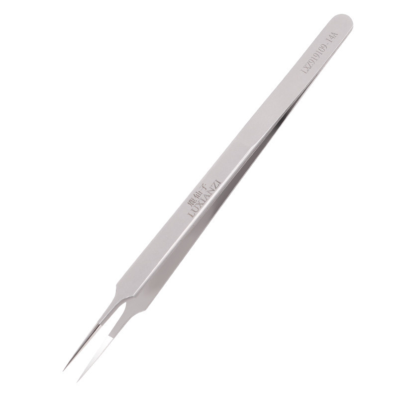 鹿仙子手机维修指纹飞线镊子直细弯尖头加长加硬燕窝挑毛聂子夹具,淘宝优惠券,粉丝福利购,淘宝优惠卷