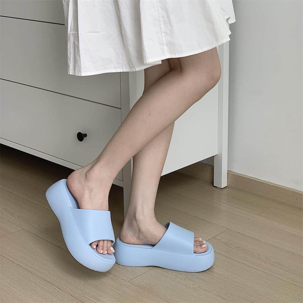 2026新款女夏个性百搭简约舒适休闲EVA凉拖鞋度假外穿厚底防滑海,淘宝优惠券,粉丝福利购,淘宝优惠卷