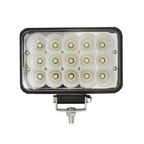 挖机24vled大灯工程车铲车叉车压路机货车改装灯通用前照灯纯散光 - 图0