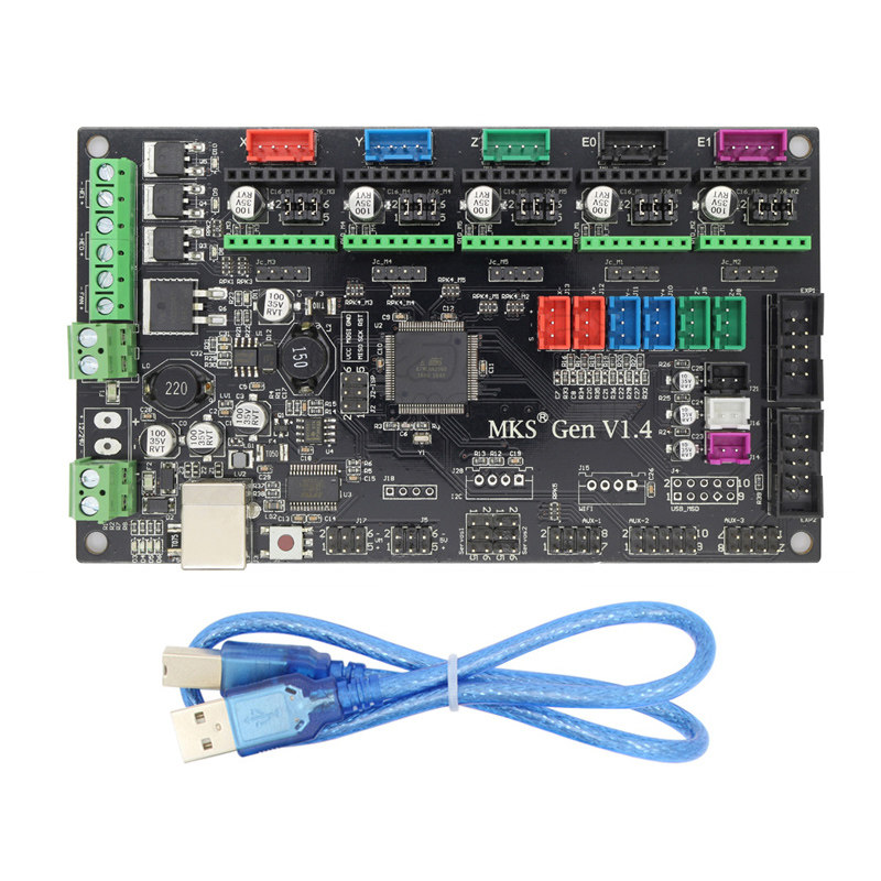 3D打印机主板MKS Gen V1.4 Ramps1.4&2560一体板 控制板 厂家直销,淘宝优惠券,粉丝福利购,淘宝优惠卷