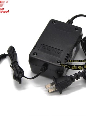 粤威12伏通用日立Trk9100收录机电源适配器稳压线圈变压器12V内负