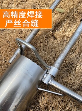 移苗器加厚移栽苗器西瓜玉米打孔器取土钻农用多功能移苗神器