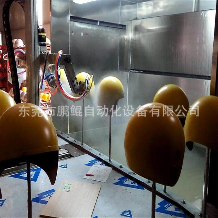 厂家直供头盔1出4自动喷漆机 安全帽4枪6轴多功能喷涂设备 喷油机,淘宝优惠券,粉丝福利购,淘宝优惠卷