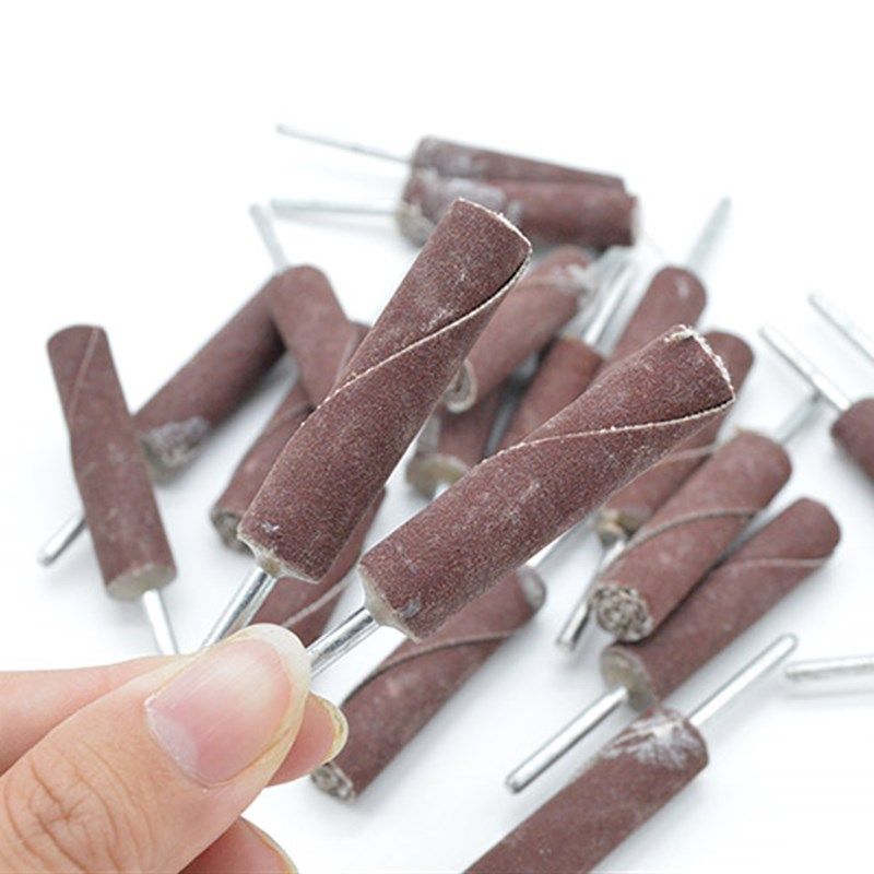 砂纸棒 砂纸圈 打磨砂纸带柄砂纸棒木雕抛光百叶轮除锈打磨砂布卷,淘宝优惠券,粉丝福利购,淘宝优惠卷