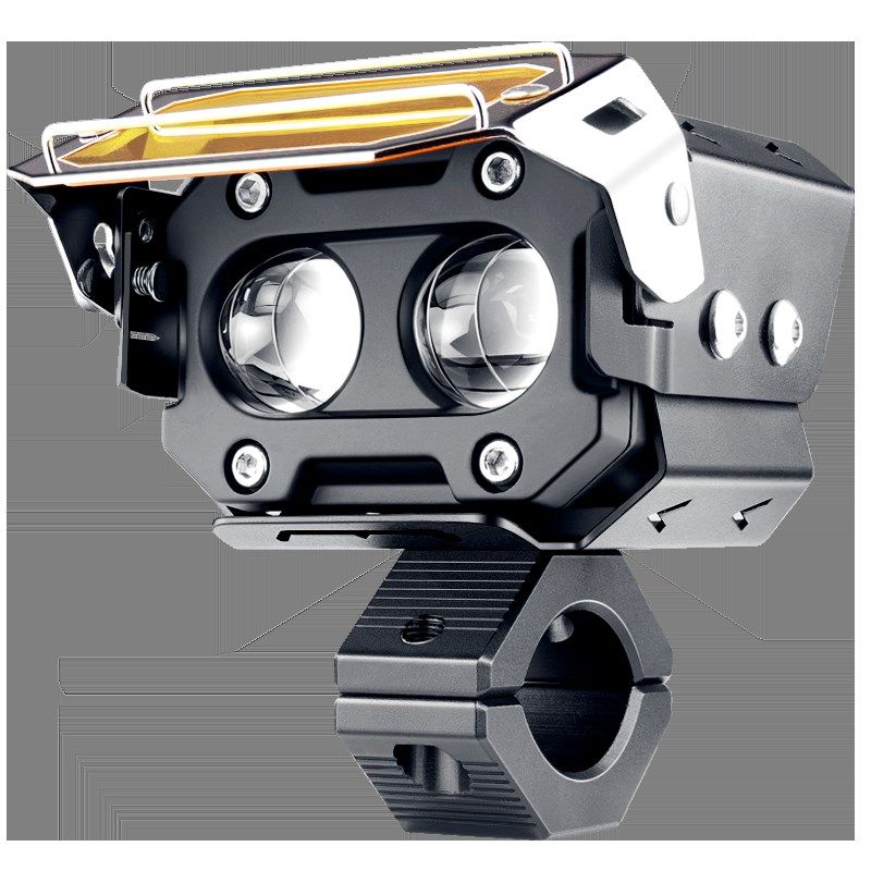 摩托车射灯强光超亮远射灯远近光一体外置透镜电动车配件led大灯,淘宝优惠券,粉丝福利购,淘宝优惠卷