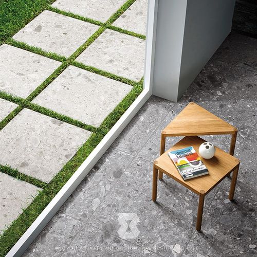 绒抛釉宙斯水磨石瓷砖室厨卫生间酒店防滑墙地砖服装连锁店工程砖 - 图1