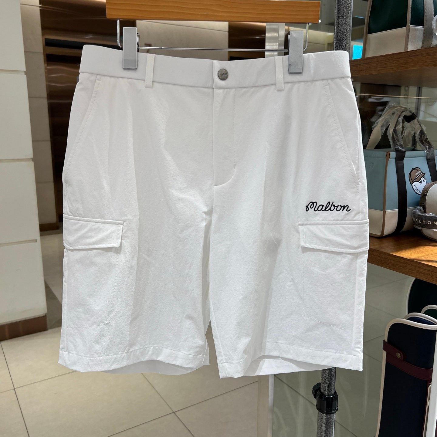 韩国高尔夫服装男士短裤2026春夏新款百搭字标golf运动松紧腰短裤,淘宝优惠券,粉丝福利购,淘宝优惠卷