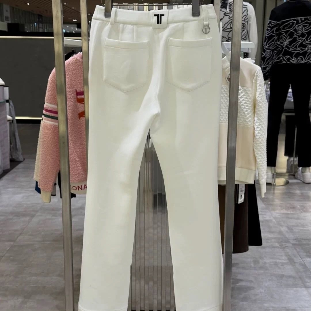 韩国高尔夫女装直筒长裤子2026早春新款气质时尚百搭golf运动女裤,淘宝优惠券,粉丝福利购,淘宝优惠卷