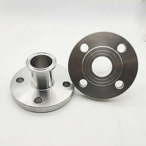 304不锈钢化工部HG/20592标准法兰转换快装接头一端法兰一端卡盘 - 图3