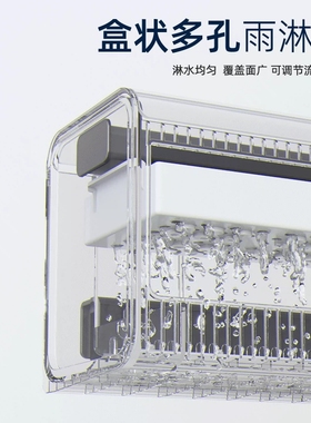 鱼缸滴流盒过滤盒壁挂过滤器上过滤抽屉式小型免换水森森过滤箱