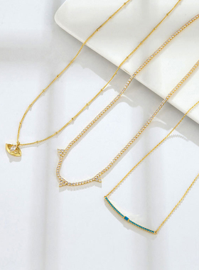 VITARING希腊时尚光明叠戴项链女