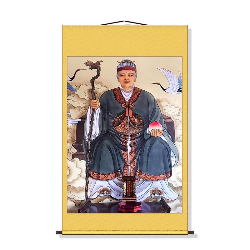 黑老画像胡老太君挂画黑妈妈东北出马客厅堂口供奉装饰卷轴画,淘宝优惠券,粉丝福利购,淘宝优惠卷