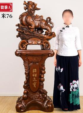 树脂落地貔貅摆件大型公司开业乔迁礼品贺礼饭店酒店大厅大堂装饰