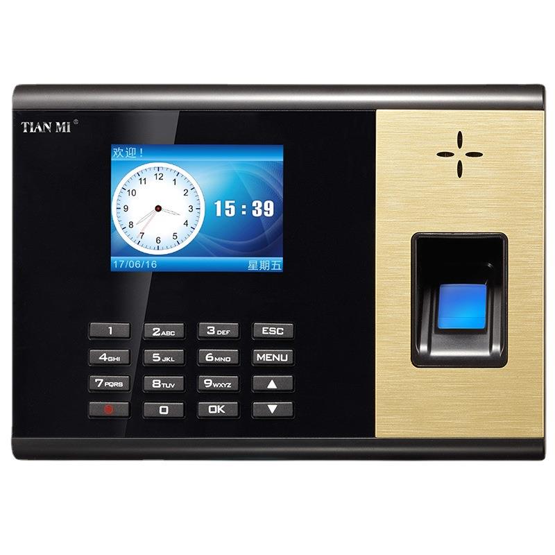 Fingerprint time card attendance machine office password access control fingerprint identification system time attendance machine
