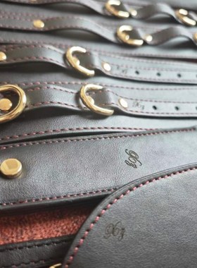 项圈等15件皮革套装 赠送收纳包 可刻字定制