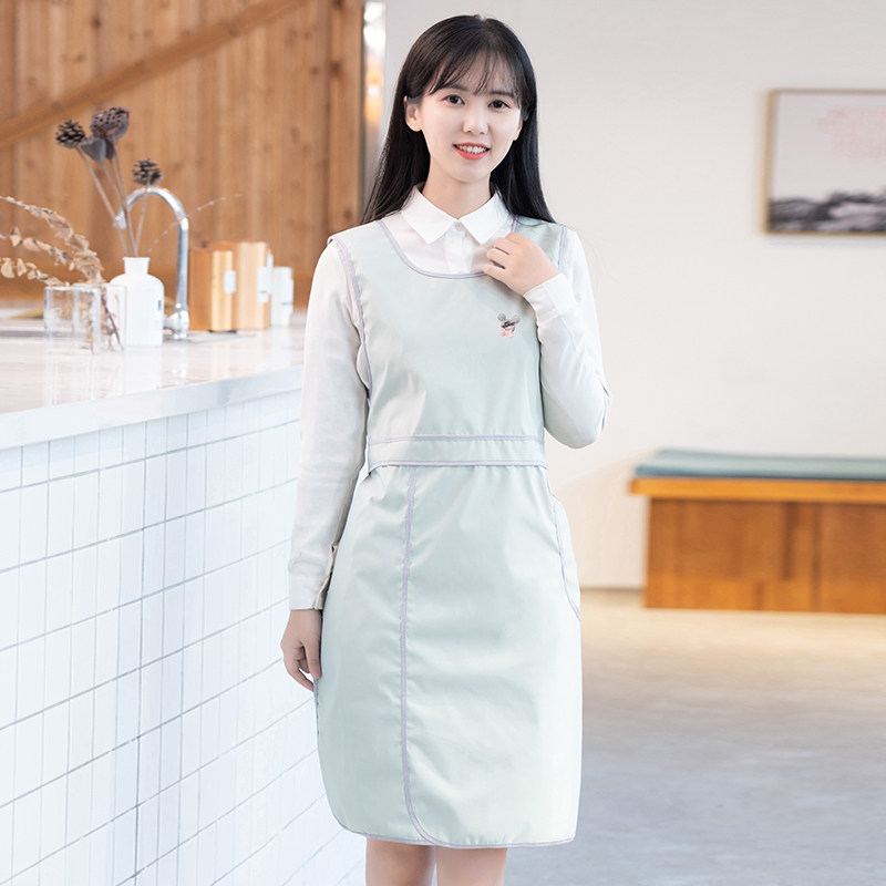 围裙时尚厨房家用防水防油可爱韩版女定制工作罩衣薄款夏天反穿衣,淘宝优惠券,粉丝福利购,淘宝优惠卷