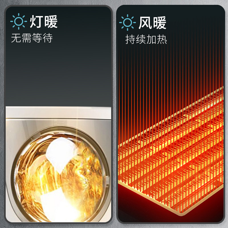 骆驼壁挂式灯暖风暖浴霸卫生间浴室暖机取暖免打孔挂墙式防水防爆,淘宝优惠券,粉丝福利购,淘宝优惠卷