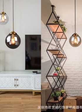 现代简约餐厅小吊灯北欧风格创意个性书房卧室床头吊灯极简吧台灯