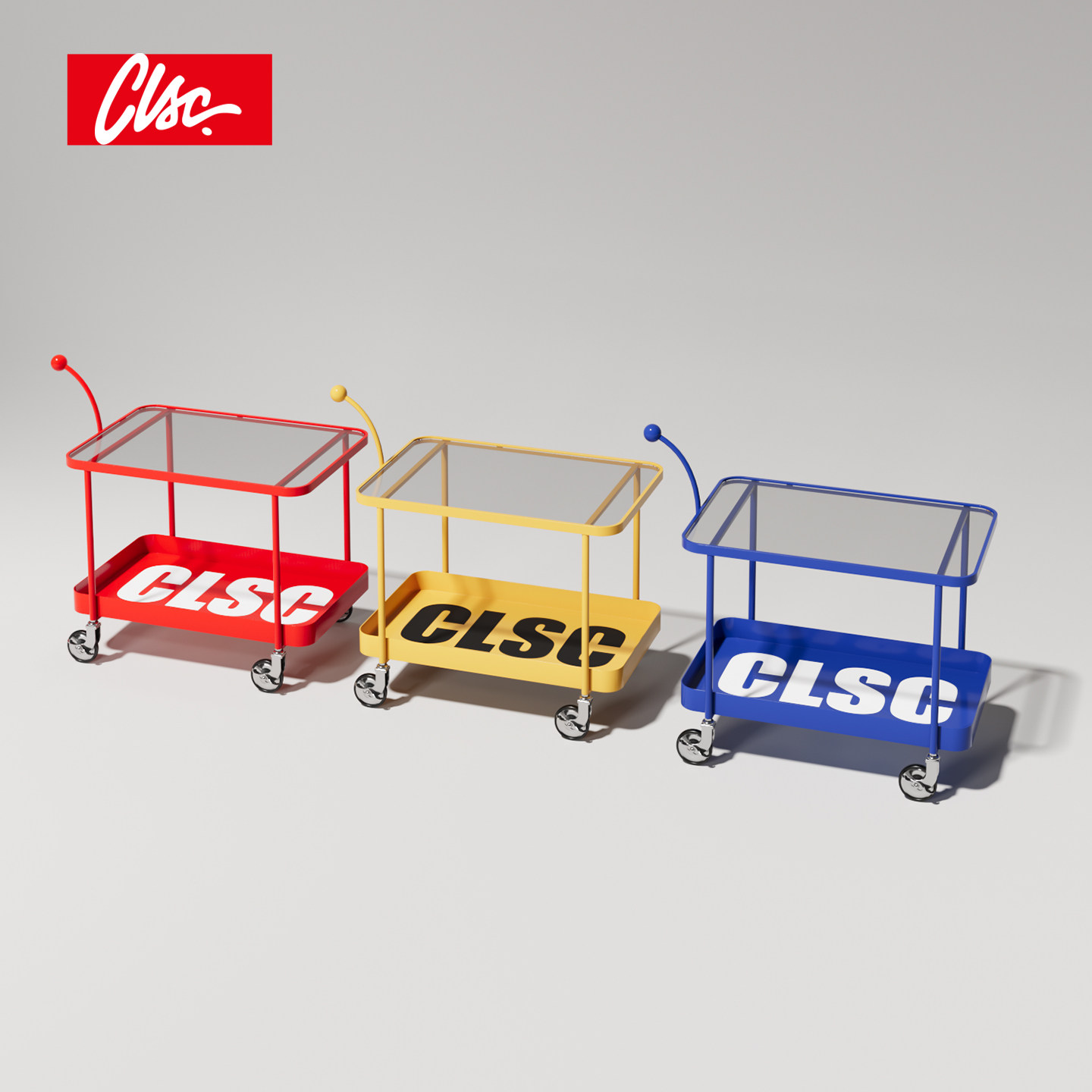 CLSC可移动推车中古风客厅家用推车沙发边柜零食置物架阳台收纳柜,淘宝优惠券,粉丝福利购,淘宝优惠卷