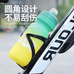 适用迪卡侬捷安特喜德盛儿童自行车水杯架水壶支架山地公路车配件