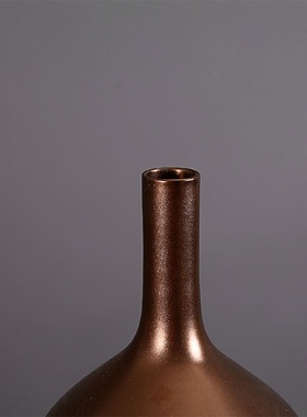 景德镇现代简约陶瓷花瓶客厅插花摆件陶罐鱼缸陶缸落地大号花盆