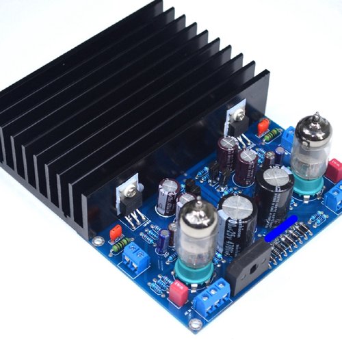 6J1LM1875发烧级HiFi前胆后石电子管功放板成品板带散热测试好 - 图0