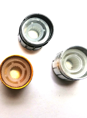 13 15*17mm铝合金电位器旋钮 梅花柄6MM音量调节旋钮帽子金银黑色