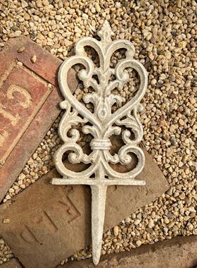 铸铁覆古旧小栅栏栅栏装饰花坛边花园庭院园艺装饰杂货